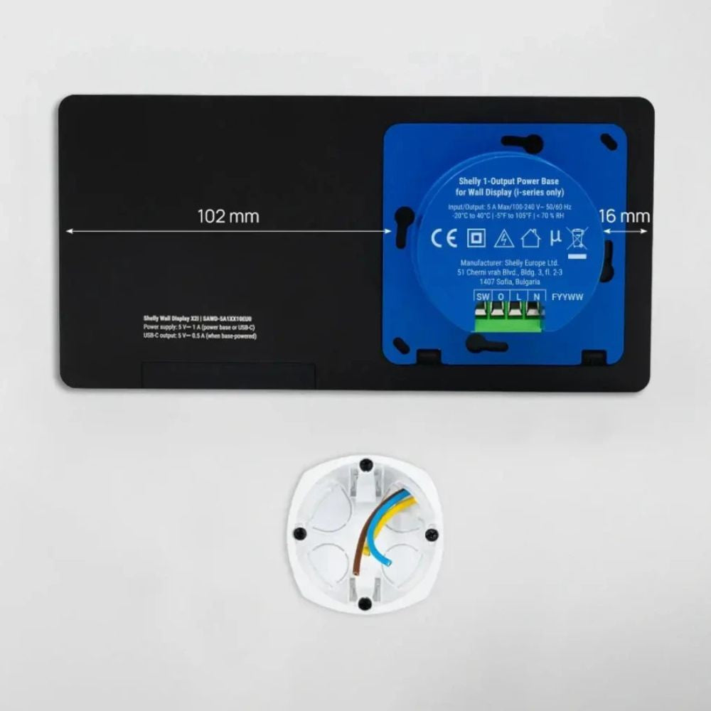Shelly Wall Display X2i WiFi