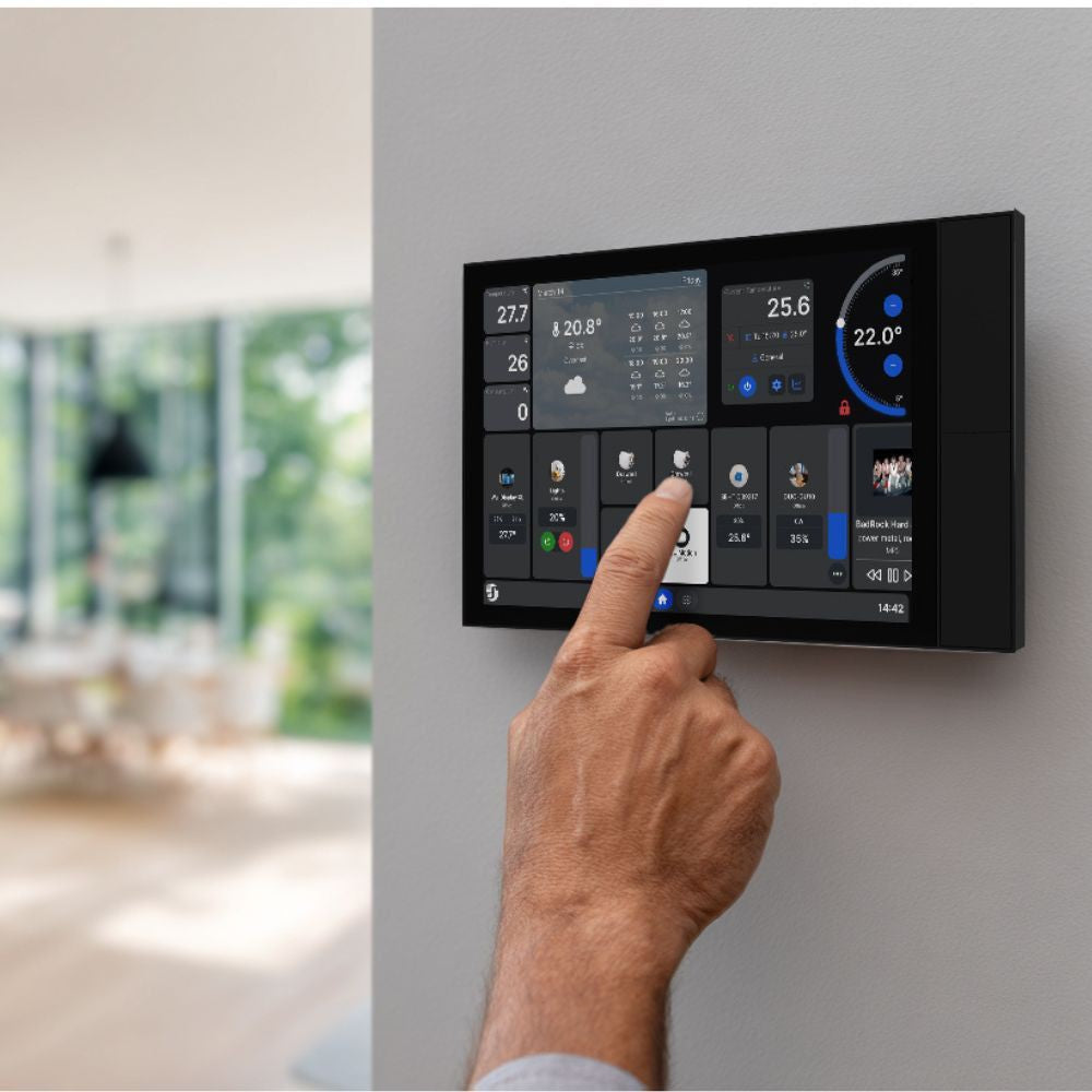Shelly Wall Display XL10, 1 WiFi, Bt vezérlőpanel