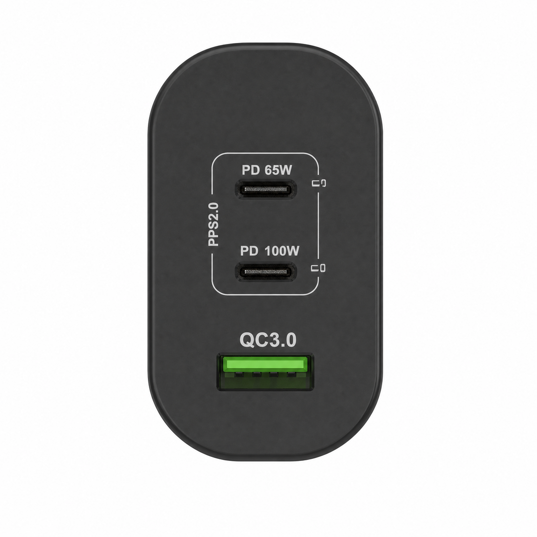 Cellect 100W hálózati gyorstöltő adapter, Fekete