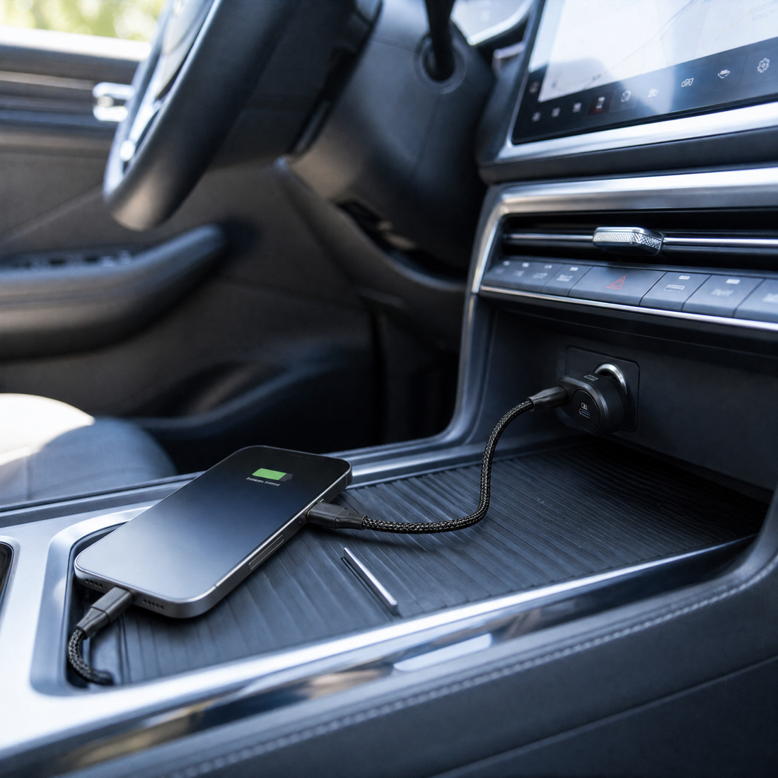 Cellect USB-C és USB-C adat és töltőkábel, 50 cm, Fekete