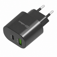 Cellect 30W hálózati gyorstöltő adapter, Fekete