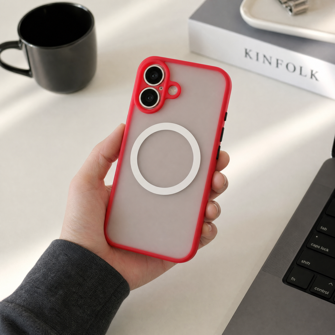 Cellect iPhone 16 Plus mágneses műanyag tok