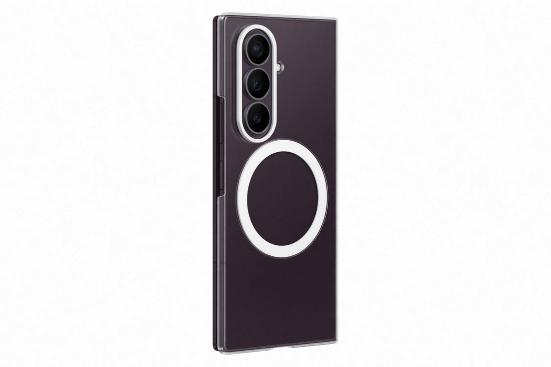 Samsung Galaxy Fold8 Ultra Clear cover mágneses tok