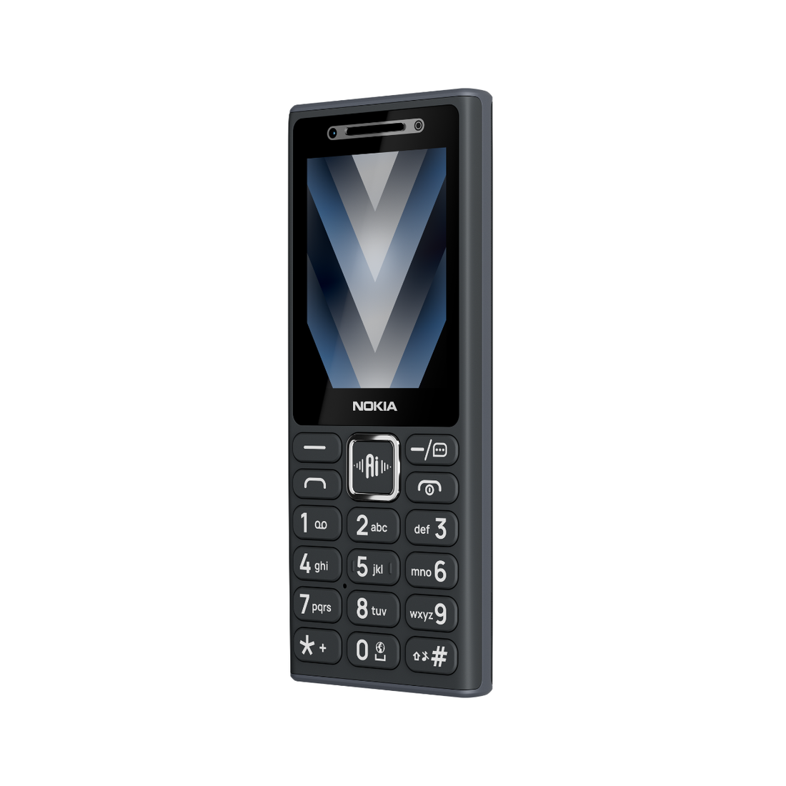 Nokia 200 4G DS AI fekete kártyafüggetlen mobiltelefon
