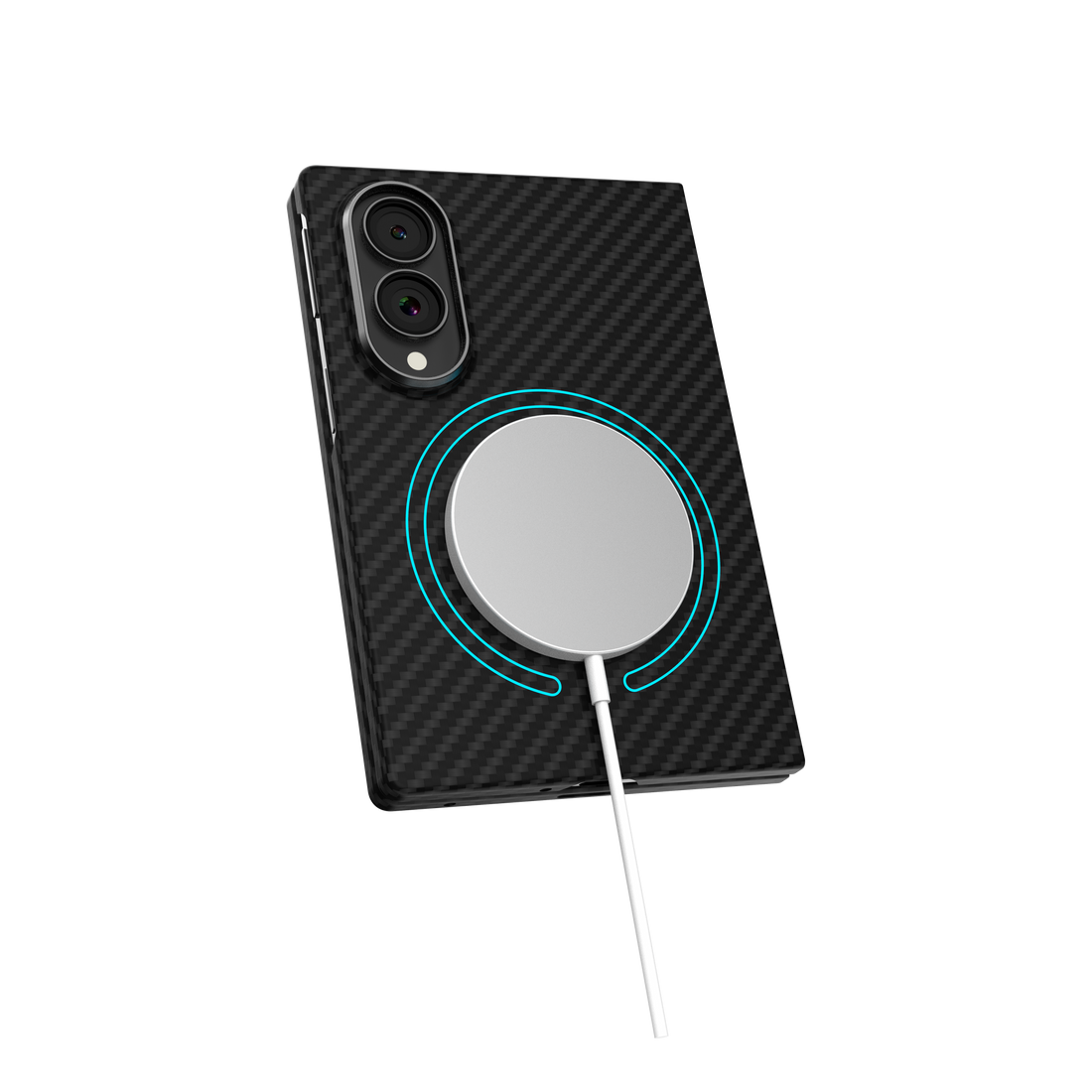 Cellect Samsung Galaxy Z Fold 8 mágneses aramid karbon tok
