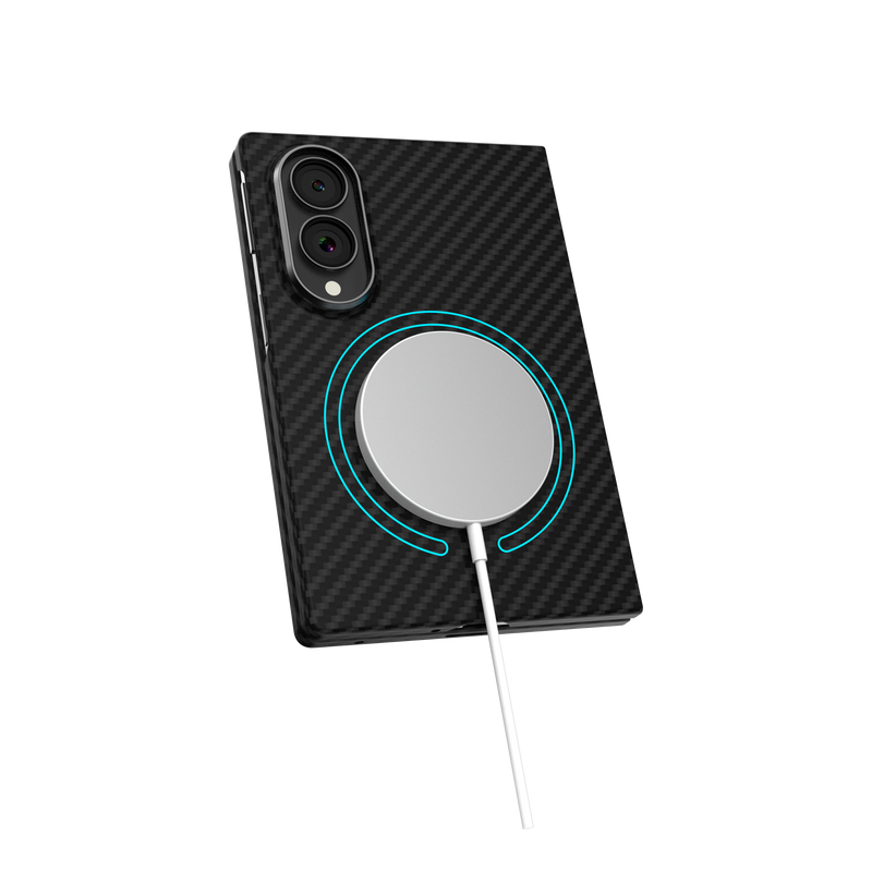 Cellect Samsung Galaxy Z Fold 8 mágneses aramid karbon tok
