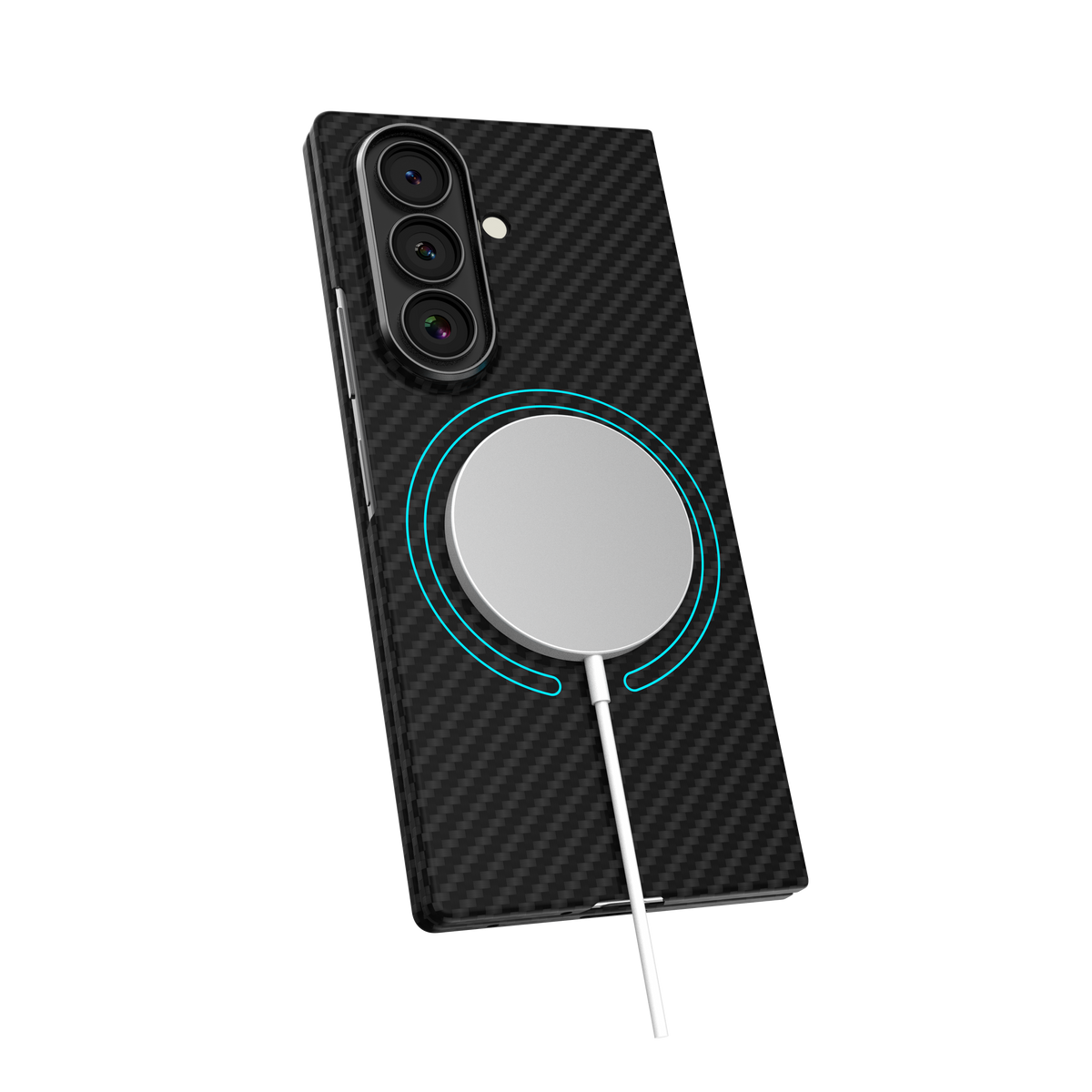 Cellect Samsung Galaxy Z Fold 8 Ultra mágneses aramid karbon tok