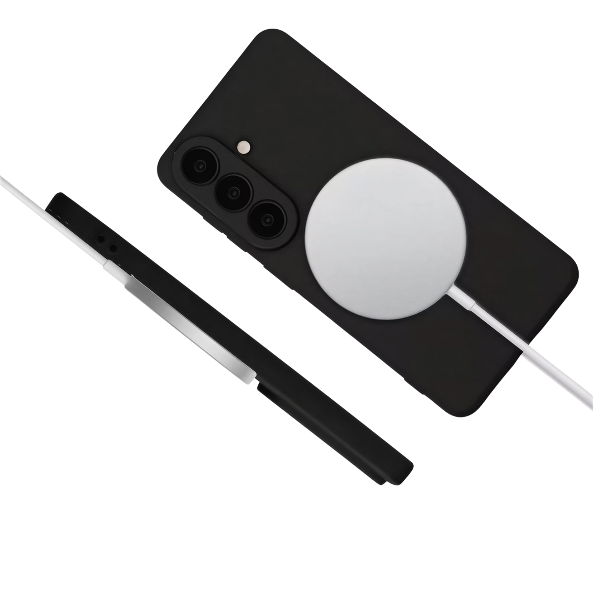 Cellect Samsung Galaxy S26 FE TPU+PC mágneses szilikon tok