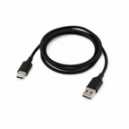 Cellect USB-A és USB-C mágneses adat és töltőkábel, 100 cm, Fekete