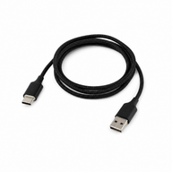 Cellect USB-A és USB-C mágneses adat és töltőkábel, 100 cm, Fekete