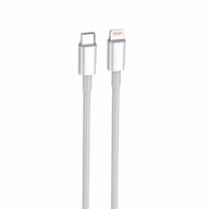 Cellect Ligtning és USB-C adat és töltőkábel, 100 cm, Fehér