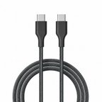 Cellect USB-C és USB-C adat és töltőkábel, 100 cm, Fekete