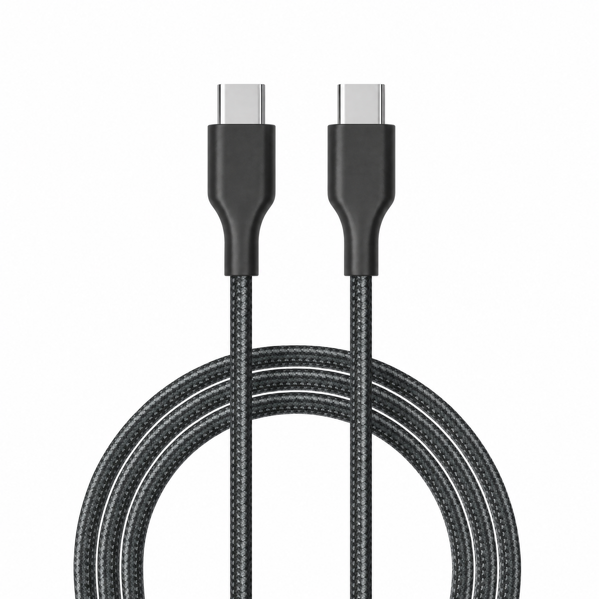 Cellect USB-C és USB-C adat és töltőkábel, 100 cm, Fekete