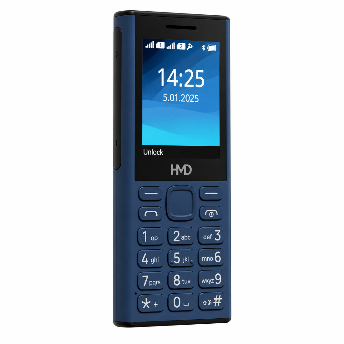 HMD 130 Music DS kék kártyafüggetlen mobiltelefon