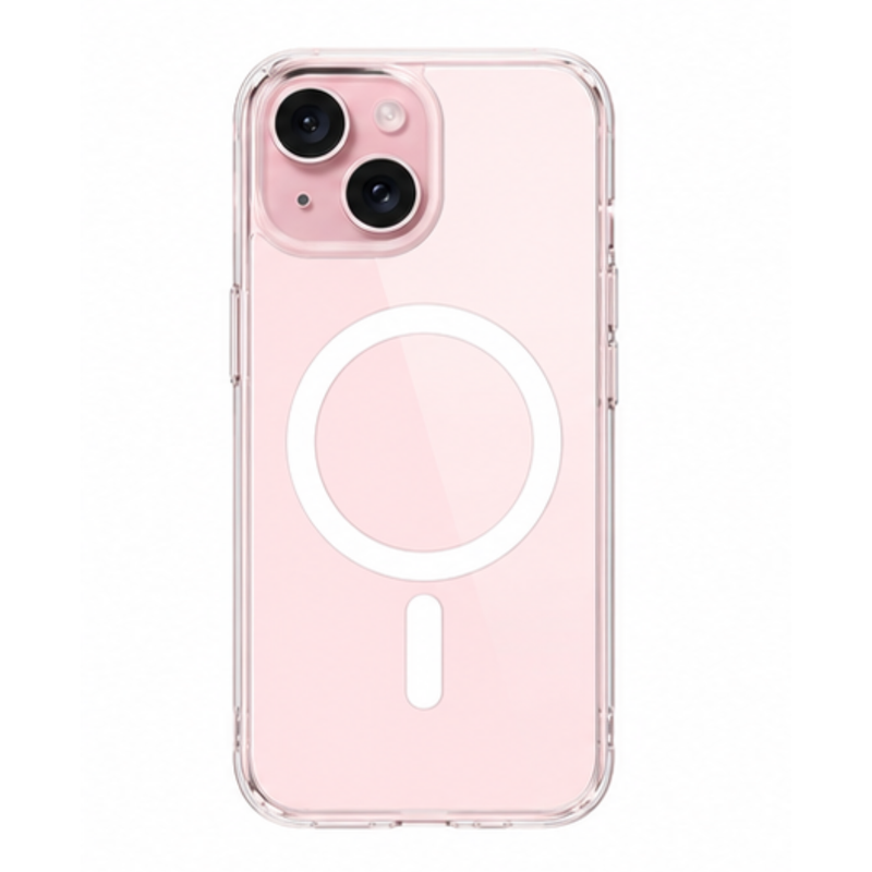 Cellect iPhone 15 TPU+PC mágneses szilikon tok