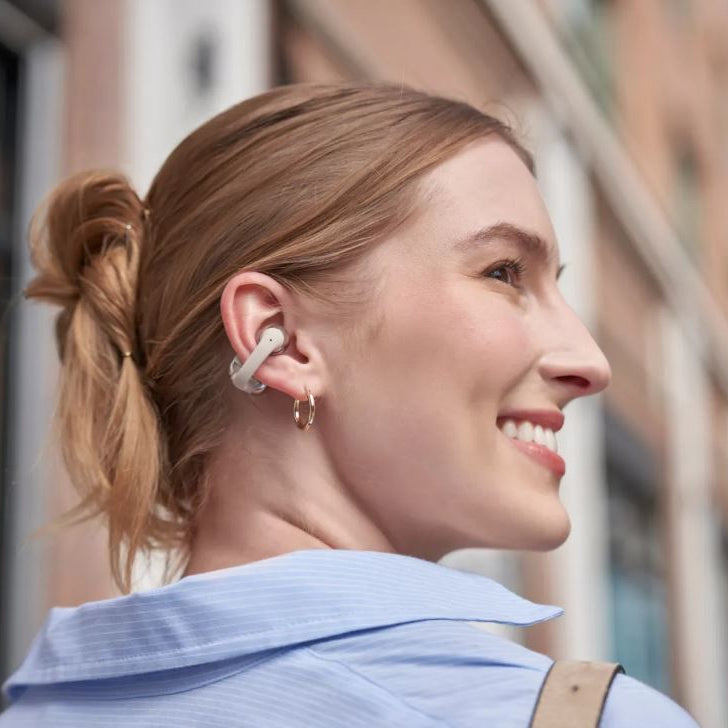 Shokz OpenDots One bézs bluetooth headset