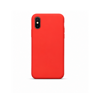 Cellect iPhone XS Max piros prémium szilikon tok