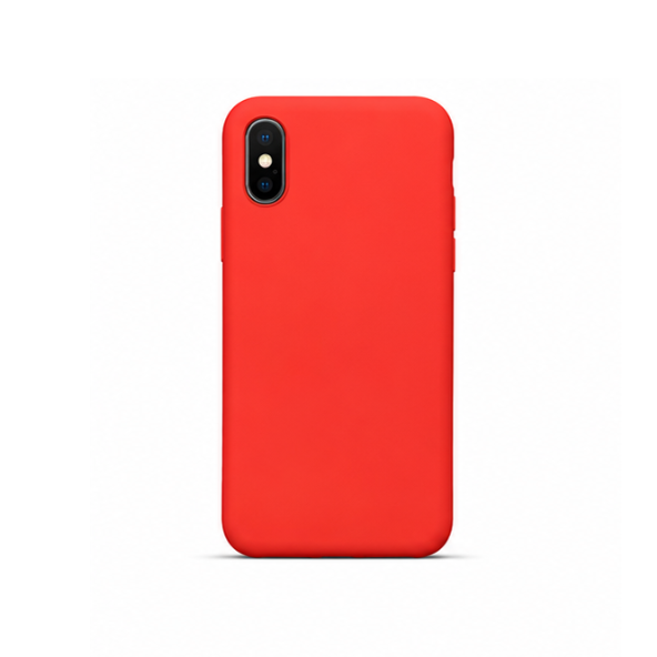 Cellect iPhone XS Max piros prémium szilikon tok