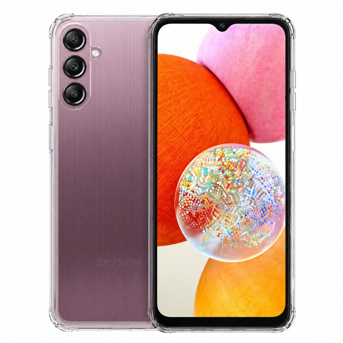 Cellect Samsung A14 4G átlátszó szilikon hátlap