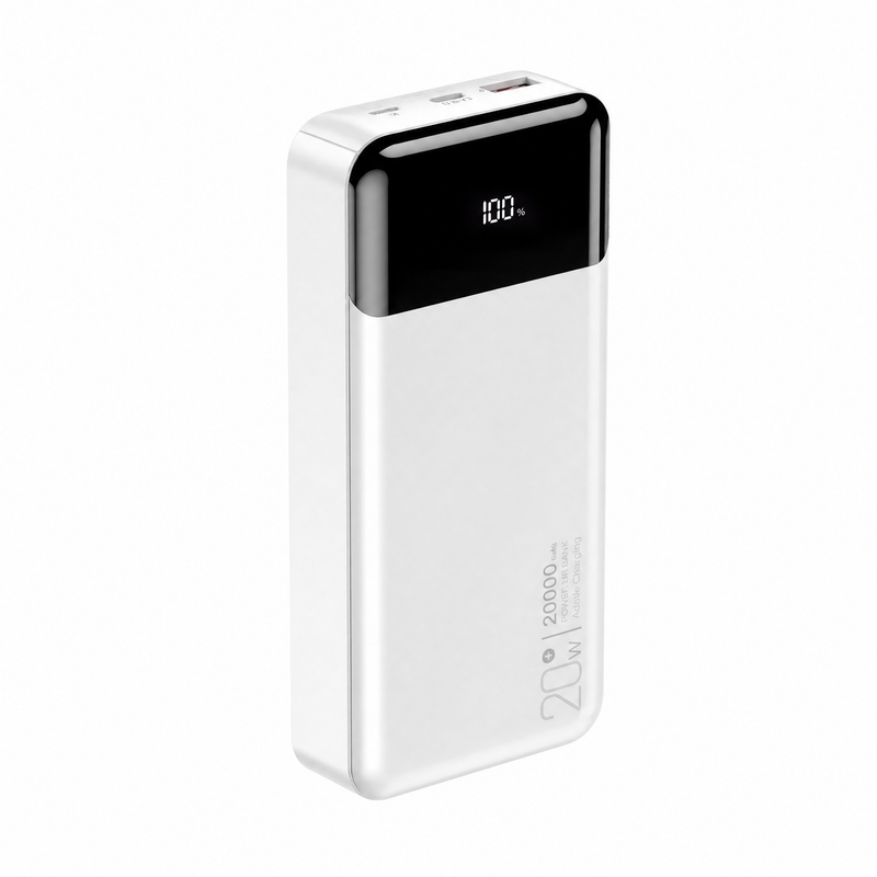 Cellect 20.000 mAh powerbank, Fehér
