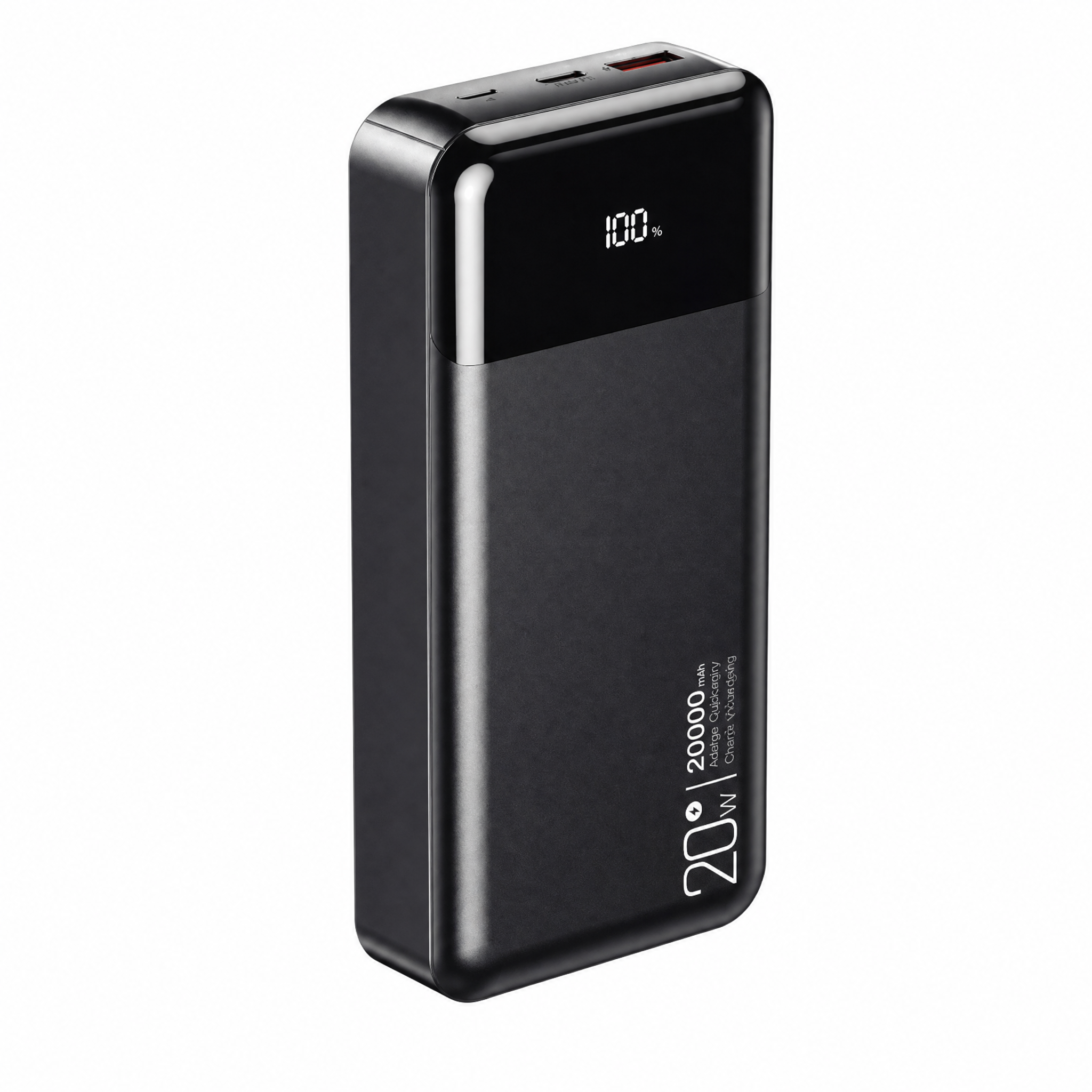 Cellect 20.000 mAh powerbank, Fekete