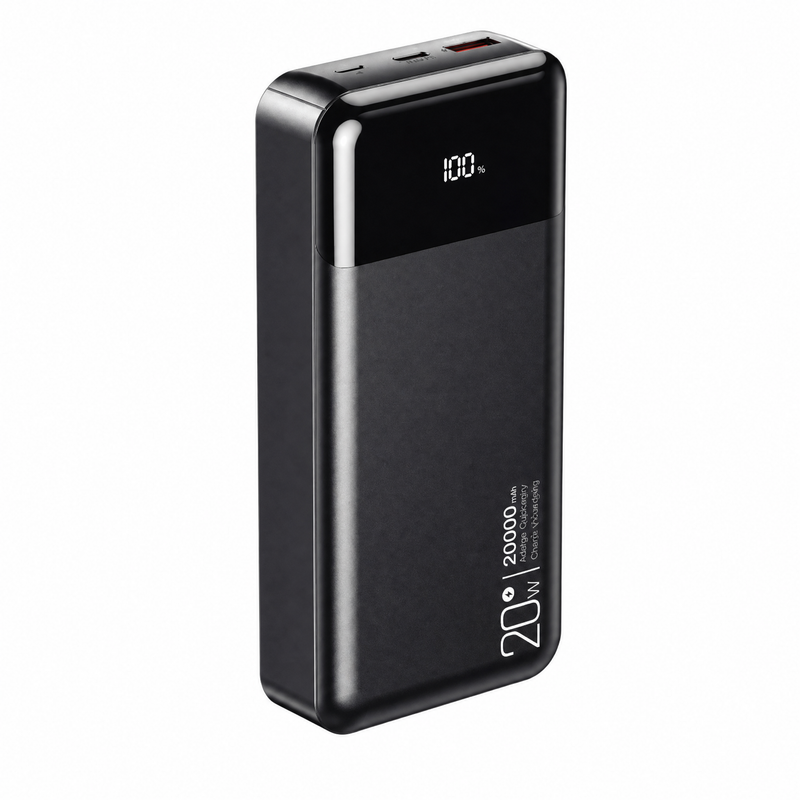 Cellect 20.000 mAh powerbank, Fekete