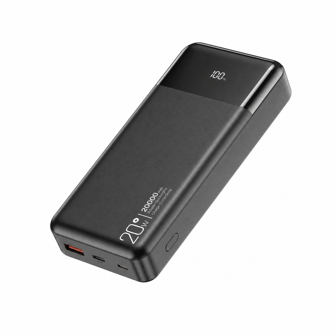 Cellect 20.000 mAh powerbank, Fekete