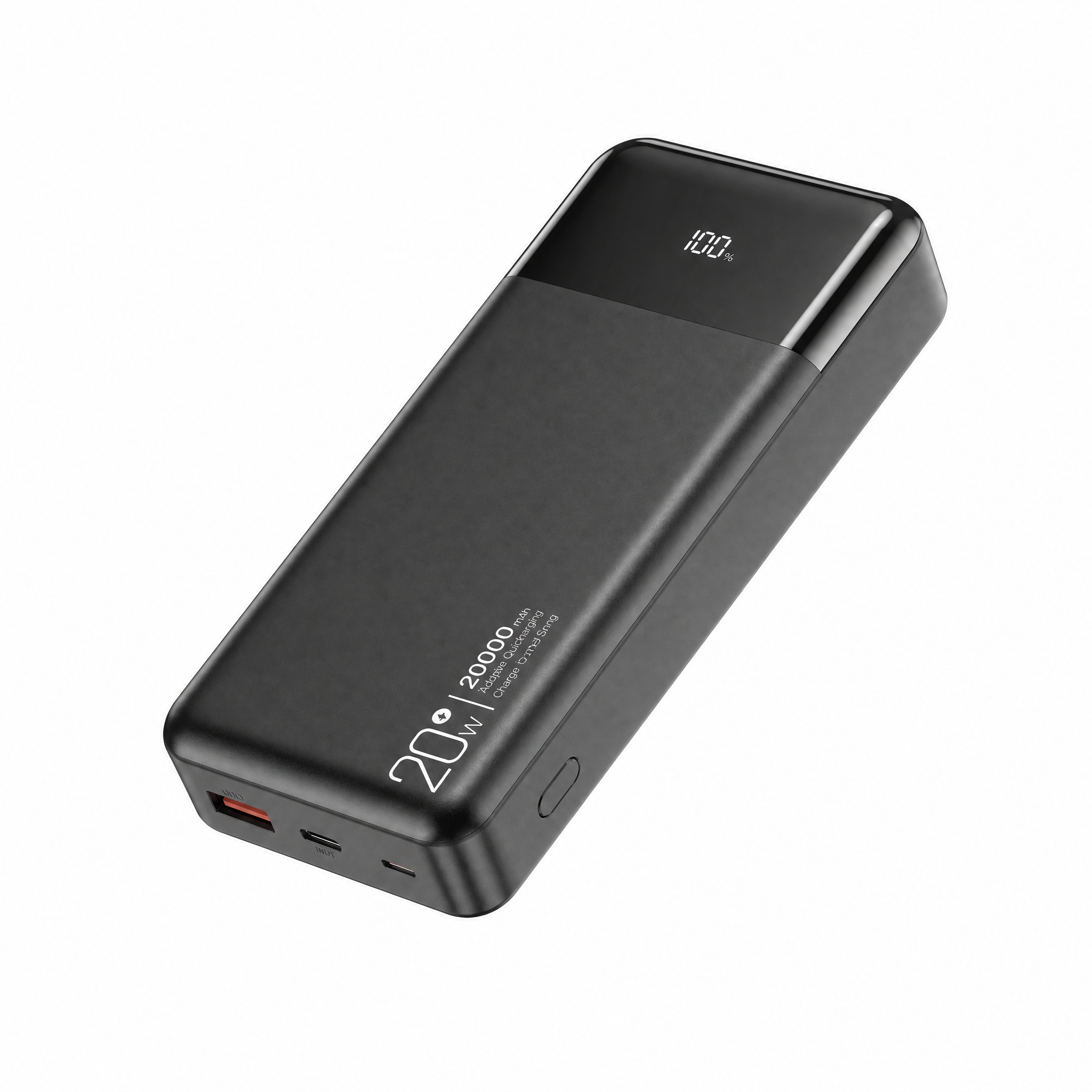 Cellect 20.000 mAh powerbank, Fekete