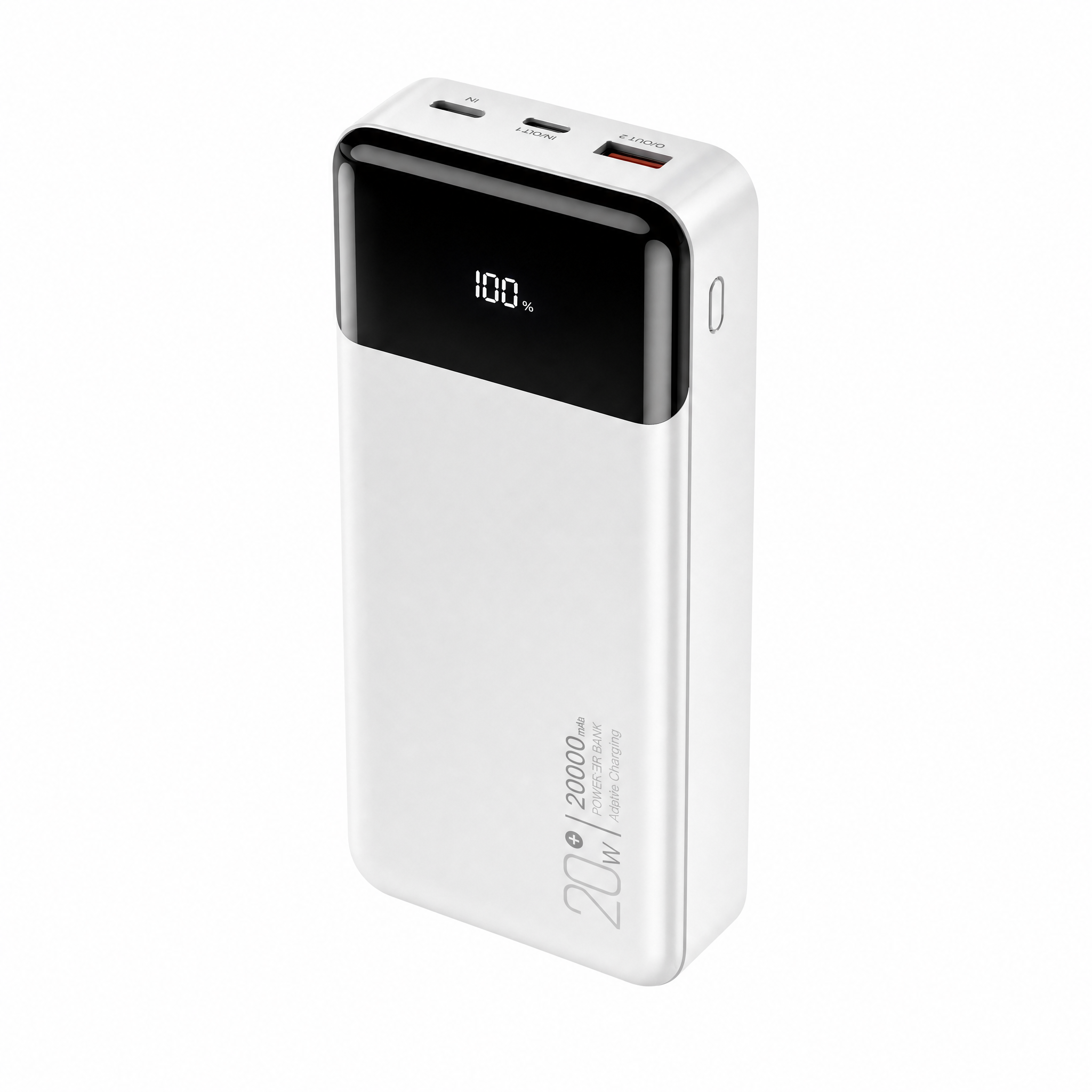 Cellect 20.000 mAh powerbank, Fehér