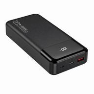Cellect 20.000 mAh powerbank, Fekete