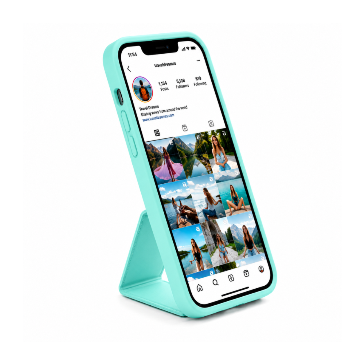 Cellect Samsung Galaxy A54 5G TPU+PC kitámasztós tok