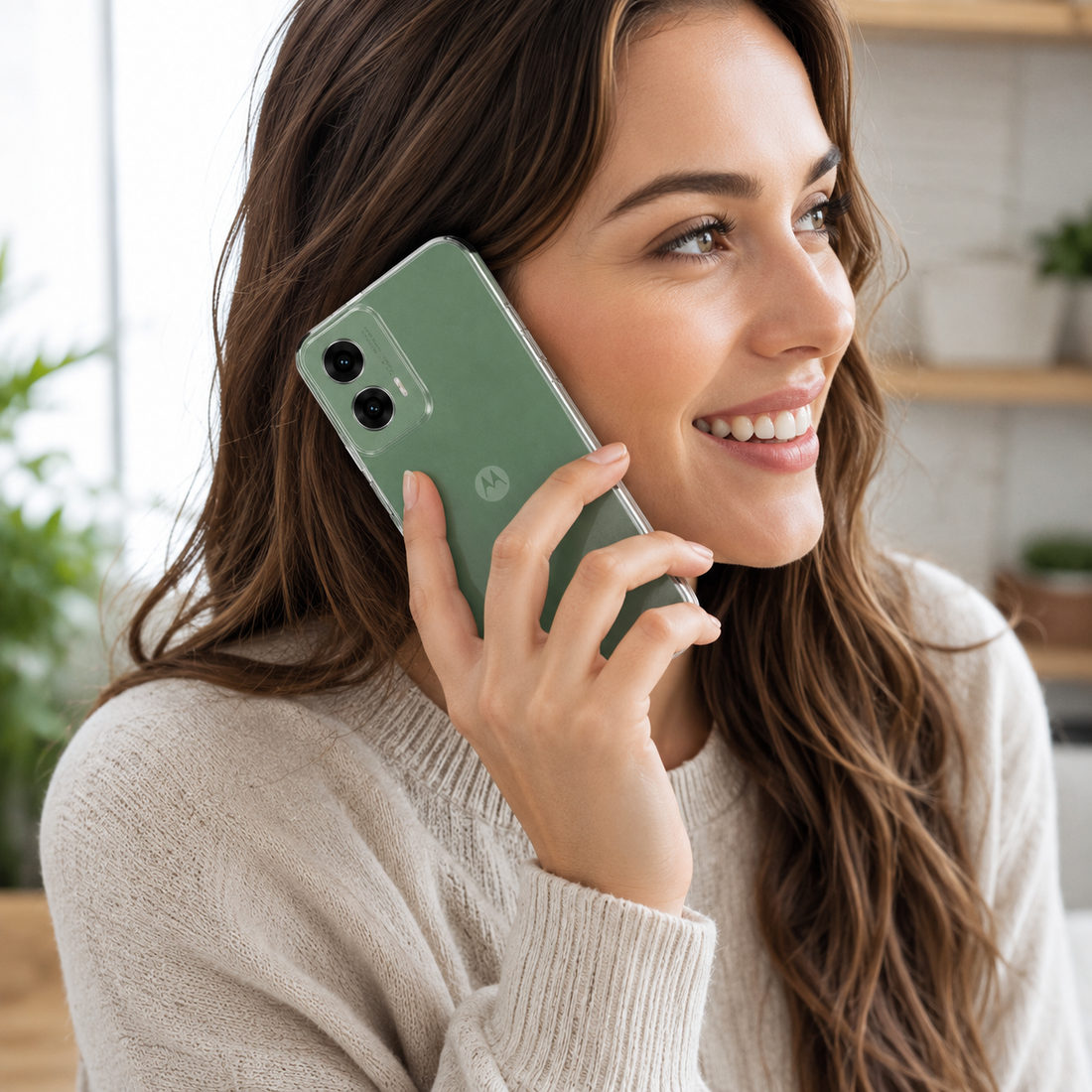 Cellect MOTOROLA Moto G35 5G átlátszó vékony szilikon hátlap