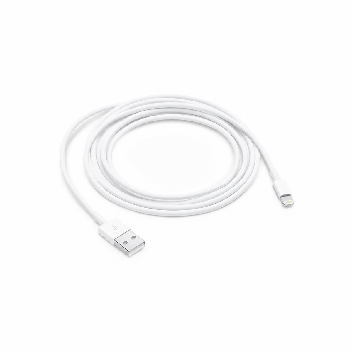 Cellect Ligtning és USB-A adat és töltőkábel, 200 cm, Fehér