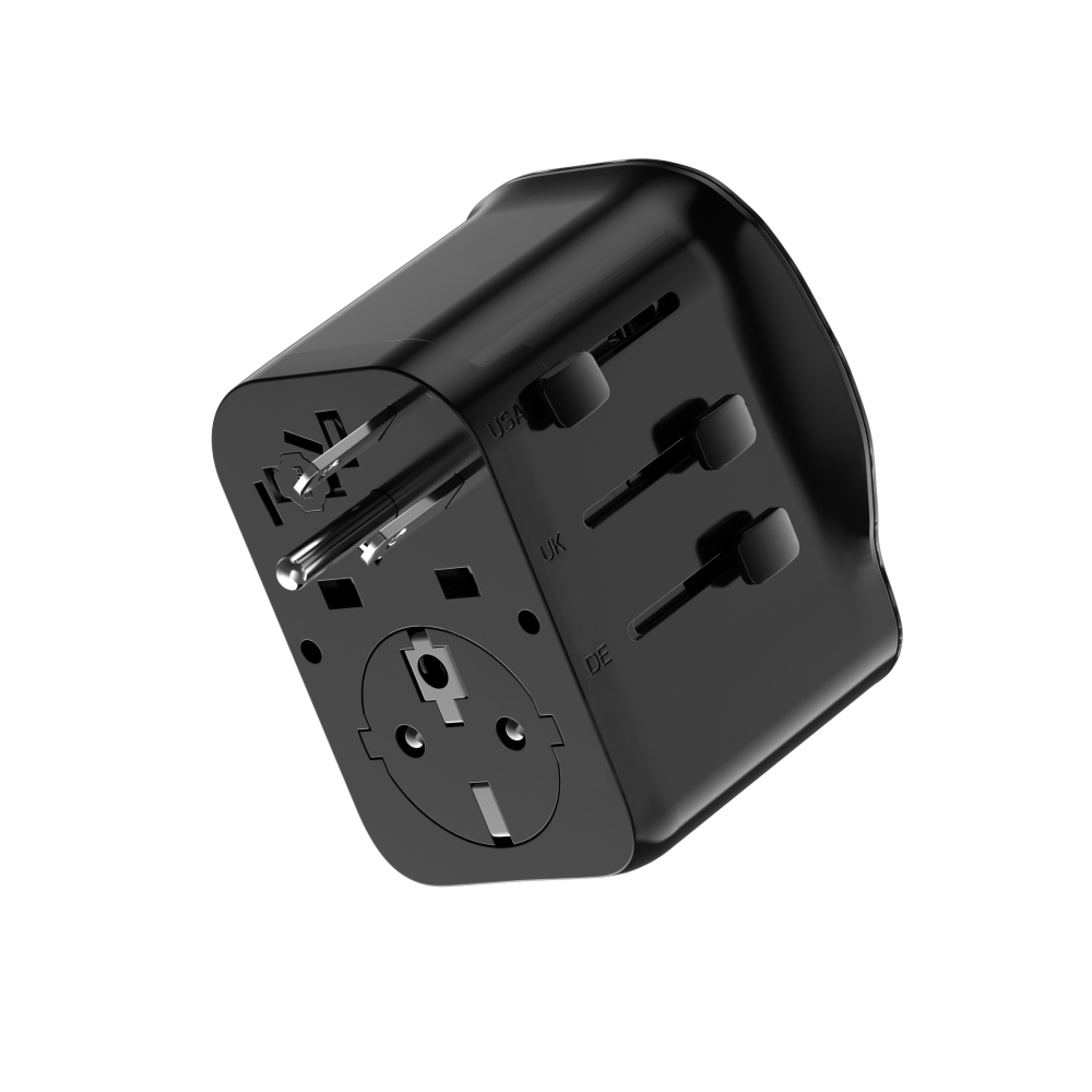 Cellect Utazó adapter 20W, 2 USB-C, 1 USB-A UK/CN/EU standard