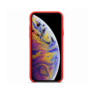 Cellect iPhone XS Max piros prémium szilikon tok