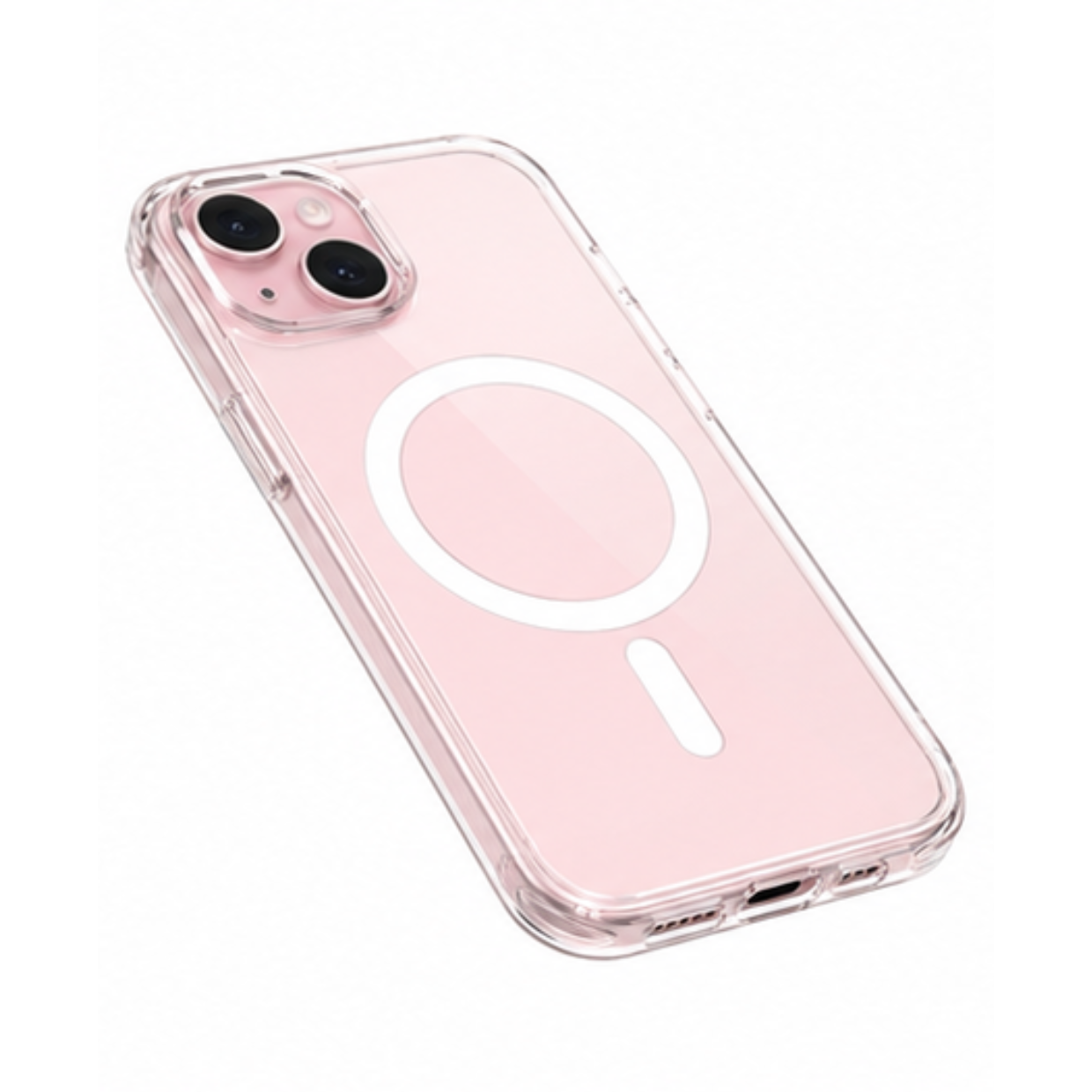 Cellect iPhone 15 TPU+PC mágneses szilikon tok