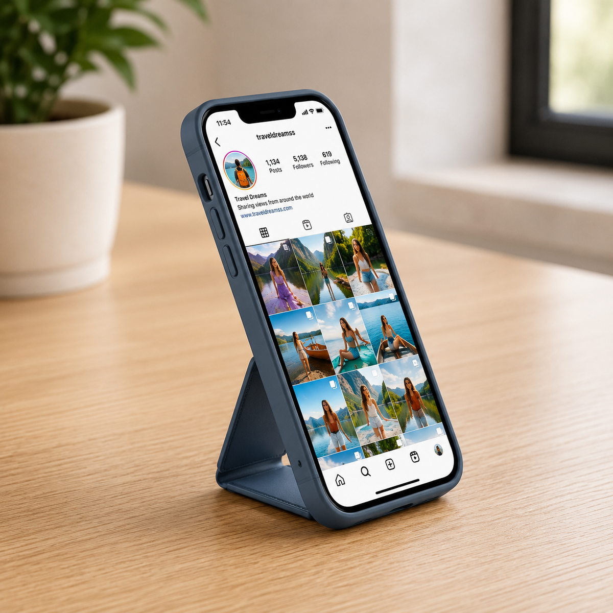 Cellect iPhone 14 Pro Max TPU+PC kitámasztós tok