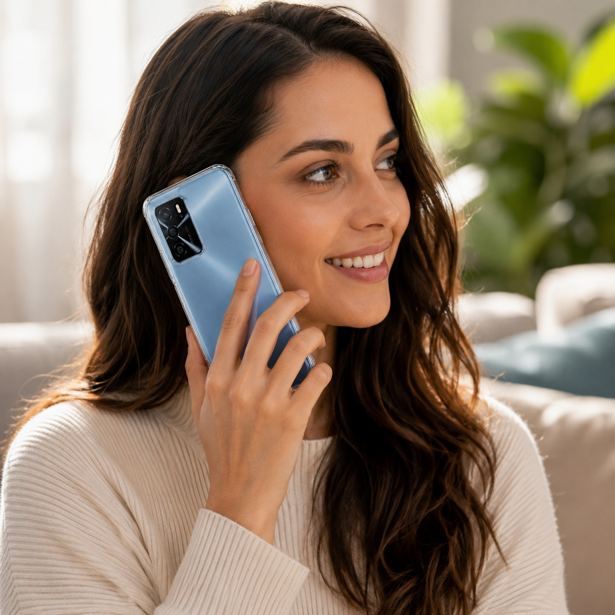 Cellect Oppo A16s vékony átlátszó szilikon hátlap