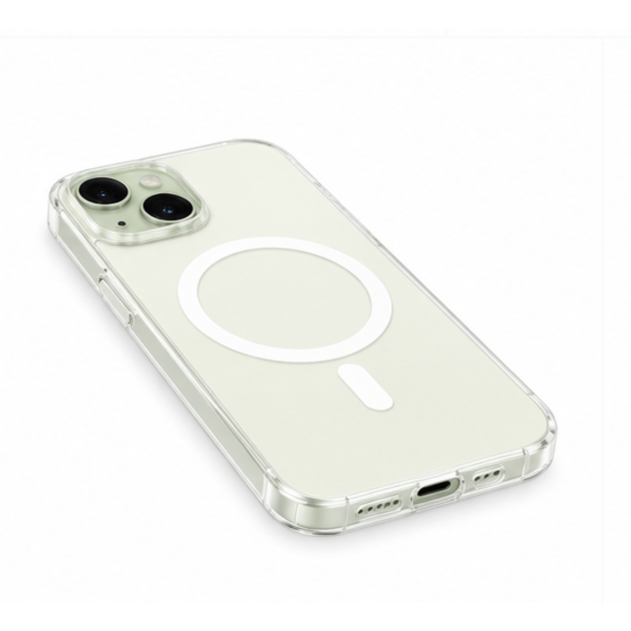 Cellect iPhone 15 Plus TPU+PC mágneses szilikon tok