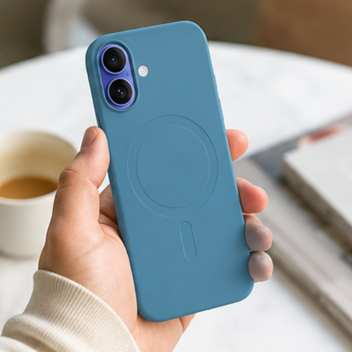 Cellect iPhone 16 Plus mágneses szilikon tok