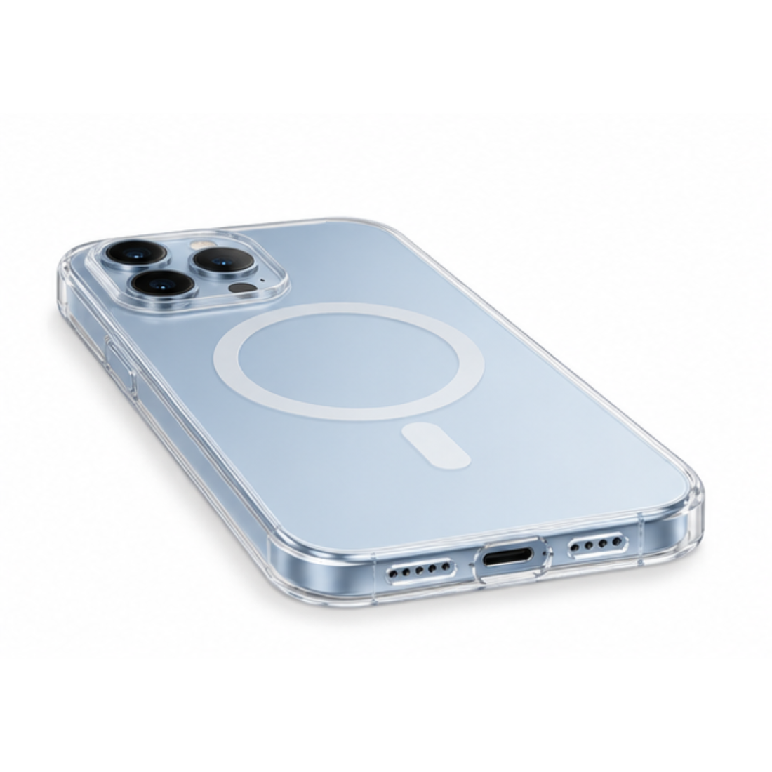 Cellect iPhone 13 Pro Max TPU+PC mágneses tok