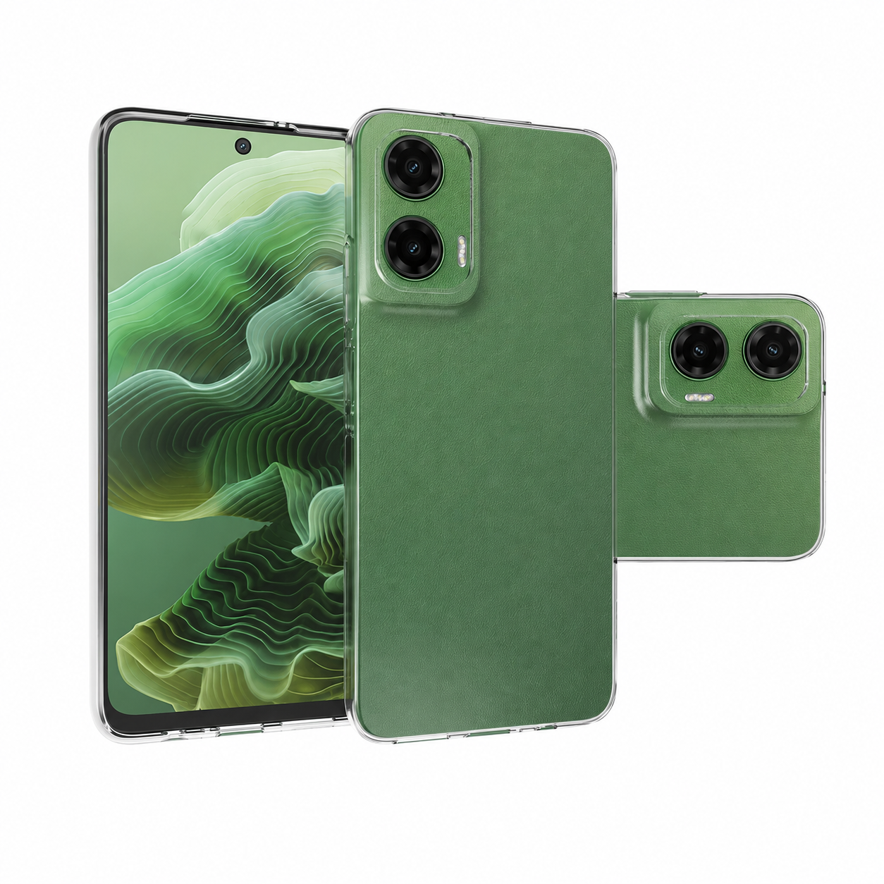 Cellect MOTOROLA Moto G35 5G átlátszó vékony szilikon hátlap