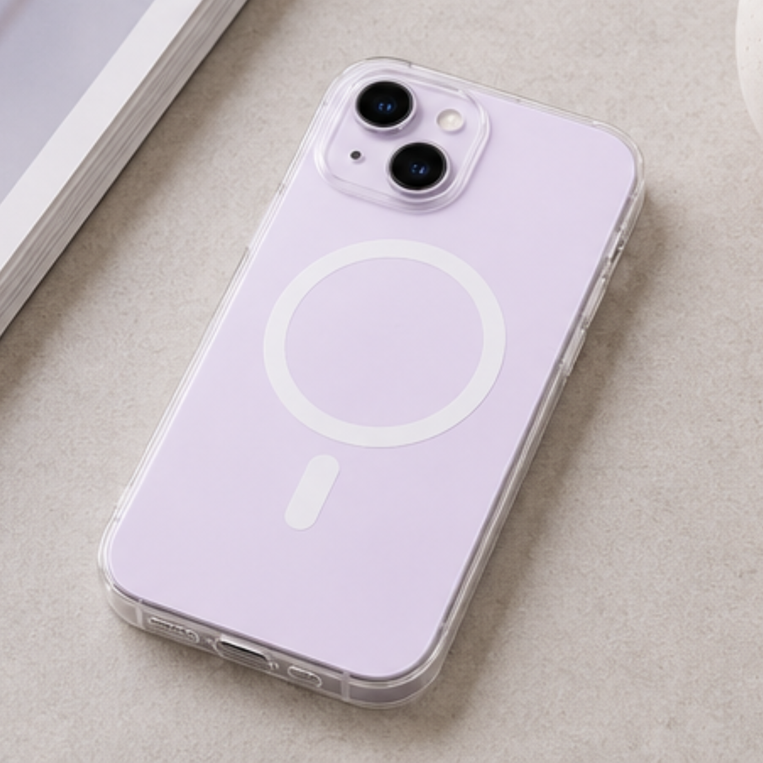 Cellect iPhone 14 Plus TPU+PC mágneses tok
