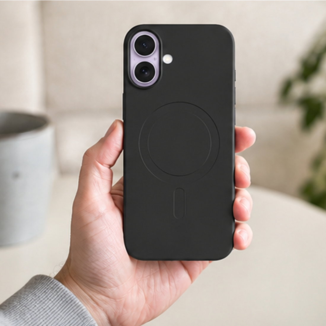 Cellect iPhone 17 mágneses szilikon tok