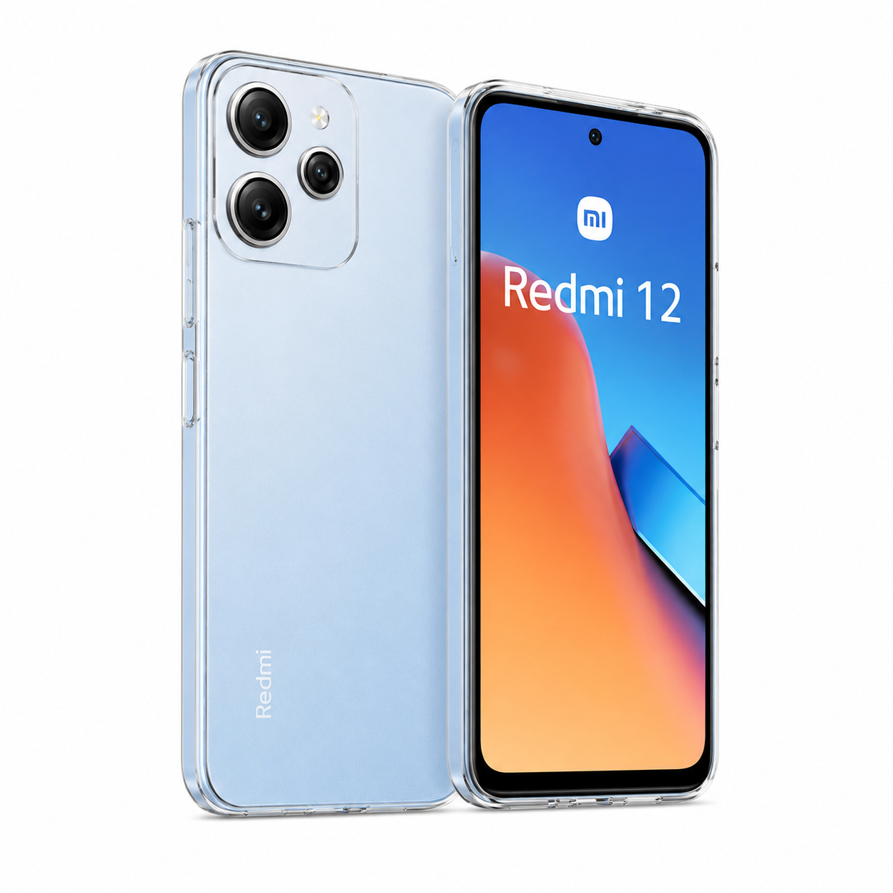 Cellect Xiaomi Redmi 12 4G/5G átlátszó szilikon hátlap