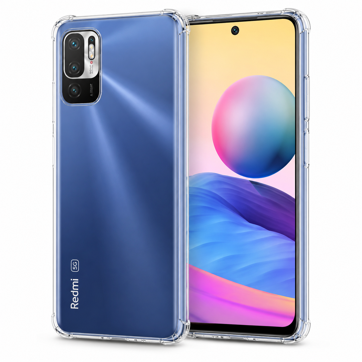 Cellect Xiaomi Redmi Note 10 5G/Poco M3 Pro 4G/5G átlátszó szilikon hátlap