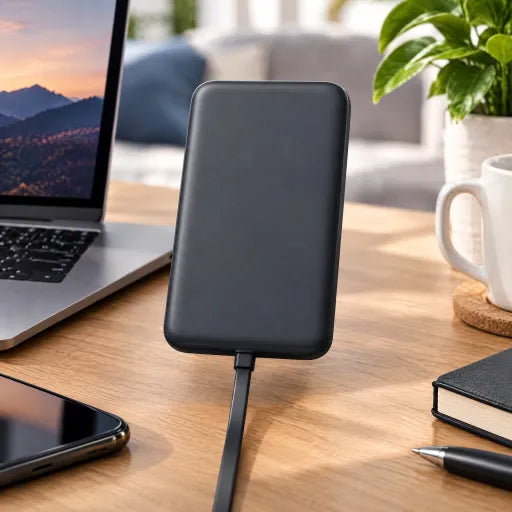 Xiaomi Magnetic szürke Power Bank 10000mAh beépített Usb-C kábel