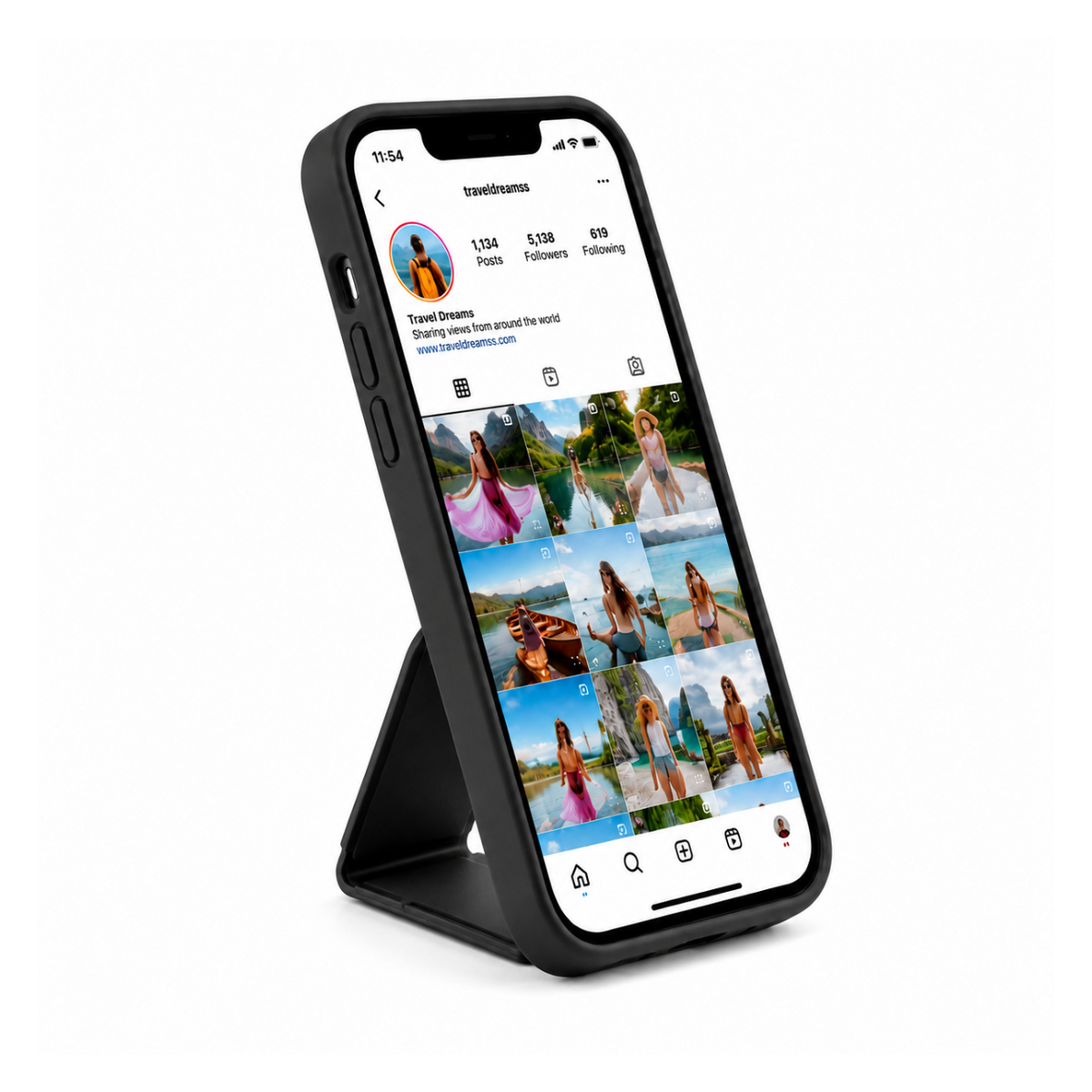 Cellect iPhone 14 Plus TPU+PC kitámasztós tok