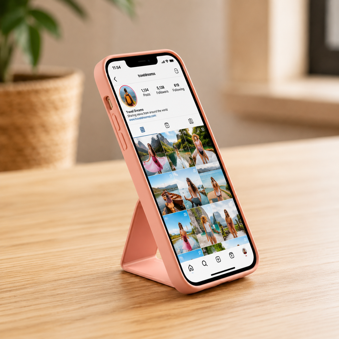 Cellect iPhone 14 Pro TPU+PC kitámasztós tok