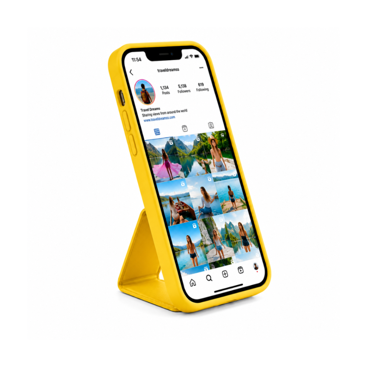 Cellect Samsung Galaxy A54 5G TPU+PC kitámasztós tok